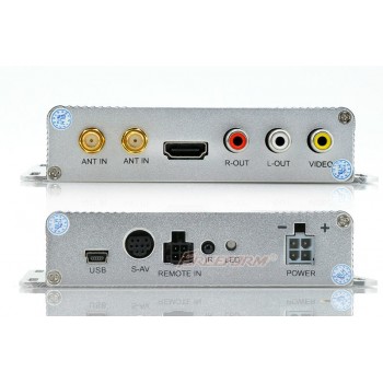 HD Digital TV Receiver Box DVB-T Tuner MPEG2 MPEG4 Car GPS Navigation