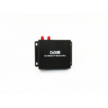 Car DVB-T2 Receiver Double Tuner Double Chip Car Digital TV receiver dvb-t2 Tuner H.264 1080p MPEG4 for Car dvd Android player