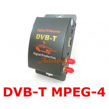 Digital TV Dual Tuner Receiver Box Tuner for Car In Car Digital TV DVB-T MPEG-4