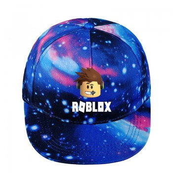 Kids Summer Caps Hot Game Roblox Printing Cap Casual Adjustable Hats Boys Girls Hats Childrens Parties Toy Hats Birthday Gift