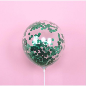 Cartoon hat 5pcs/lot Clear Balloons Gold Star Foil Confetti Transparent Balloons  Party Decorations Cartoon hat