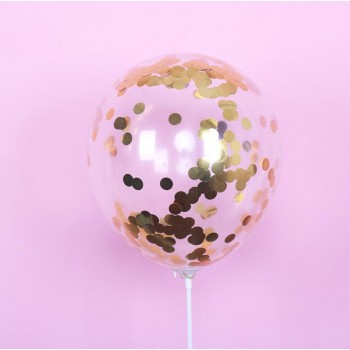 Cartoon hat 5pcs/lot Clear Balloons Gold Star Foil Confetti Transparent Balloons  Party Decorations Cartoon hat