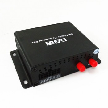 160-190km/h DVB T2 Car TV Tuner MPEG4 SD/HD 1080P DVB-T2 Digital TV Receiver for Europe Southeast Asia Russia Colombia