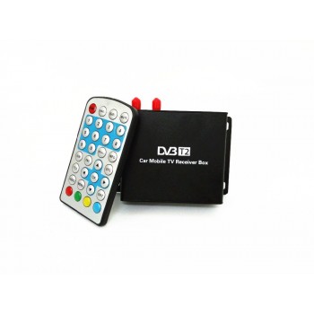 160-190km/h DVB T2 Car TV Tuner MPEG4 SD/HD 1080P DVB-T2 Digital TV Receiver for Europe Southeast Asia Russia Colombia