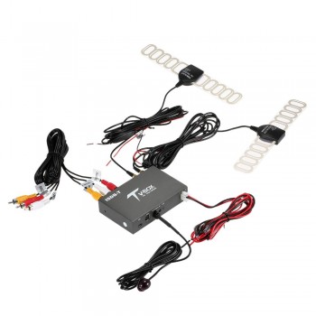 2 antenna Car Digital TV Box HD ISDB Full Seg Receiver ISDB-T Mini Mobile Digital TV Receiver for Japan brazil chile Peru