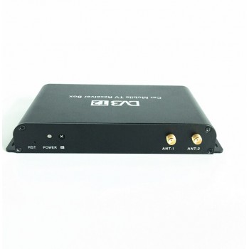 Ectwodvd Car DVB-T2 Digital TV receiver 4 tuner receiver for Russian Federation and other all countries with T2 signals