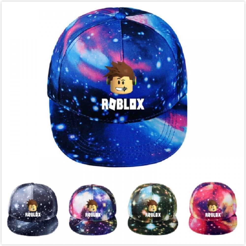 5 Colors Roblox Summer Caps 3D Printed Cap Hats Boys Girls Hats Childrens Parties Toy Hats Birthday Party Gift