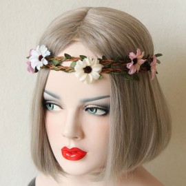 childrens princess crown bride wedding photo wreath performance headdress million Christmas ball party hair band.