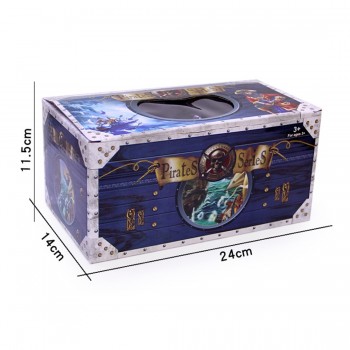 Pirate Theme Toys Supplier Party Toy Decoration Set  Dress Up Toy Treasure Box Type B Children Age 3+ Birthday Gift Kids Party