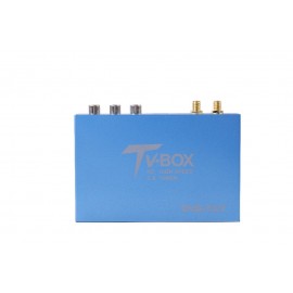 OZGQ 160Km/h Twin Tuners H.265 DVB T2/T Digital Car TV Tuner Box TV HD 1080P Double Antenna Receiver For Car