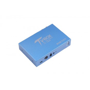OZGQ 160Km/h Twin Tuners H.265 DVB T2/T Digital Car TV Tuner Box TV HD 1080P Double Antenna Receiver For Car