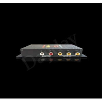 Car DVB-T MPEG-4 Dual Tuner 140-200KM/H DVB T SD Car Digital TV Tuner Receiver for Europe Middle East Australia