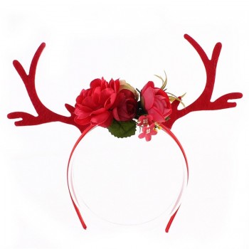 Christmas Headbands Hat Fancy Dress Reindeer Antlers Santa Xmas Party Kids Adult children Kids Party Cartoon Hats