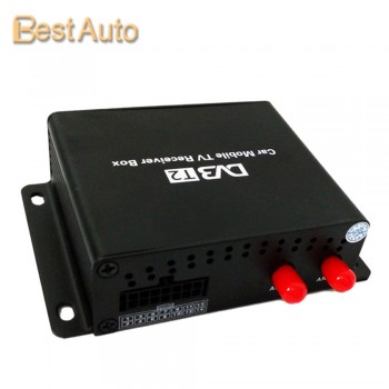 High quality Good Signal TV Receiver Car Digital TV Box DVB-T2 TV Box Digital TV Receiver with Dual Tuners for Russia