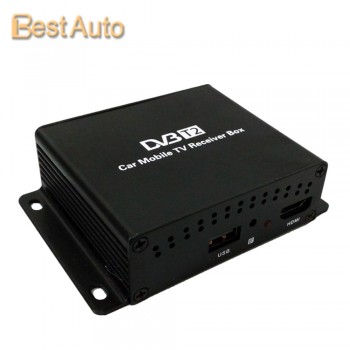 High quality Good Signal TV Receiver Car Digital TV Box DVB-T2 TV Box Digital TV Receiver with Dual Tuners for Russia