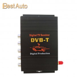 Free Shipping High Quality Car Digital TV Box External DVB-T MPEG-4 DVB-T Receiver for European Countries