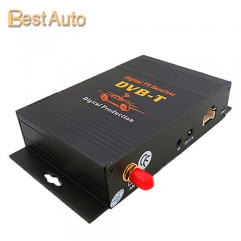 Free Shipping High Quality Car Digital TV Box External DVB-T MPEG-4 DVB-T Receiver for European Countries