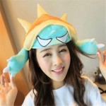 Anime LOL Dragon Turtle Hat  photo props cosplay toy hat plush toy Christmas Halloween birthday party dress up