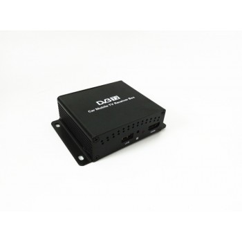 120-140km/h Car DVB-T2 2 Antennas 2 Mobility Chips DVB T2 Digital TV Tuner HD 1080P Receiver BOX with USB HDMI Slot for Car DVD