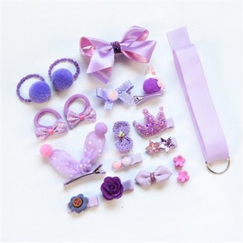 Eva2king Hair Accessories Toy 18PCS/set Clip Toys for girls Hairband for Children Hair Bands Maquiagem Infantil Das Princesas