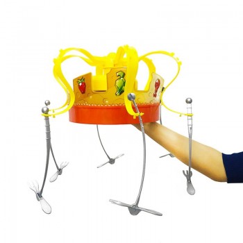Crown Food Hat Funny Tidy Party Eat The Food Strawberry Marshmallow With Revolving Party Hat