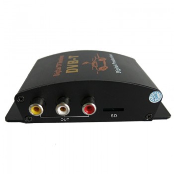 Car HD DVB-T TV Box TV Receiver Dual Tuner High Speed Mpeg4 Car Digital TV Tuner For Car DVD Auto Mobile DVB-T Receiver Kit