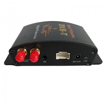 Car HD DVB-T TV Box TV Receiver Dual Tuner High Speed Mpeg4 Car Digital TV Tuner For Car DVD Auto Mobile DVB-T Receiver Kit