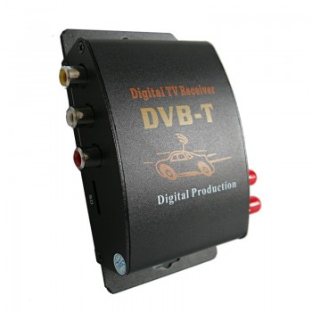 Car HD DVB-T TV Box TV Receiver Dual Tuner High Speed Mpeg4 Car Digital TV Tuner For Car DVD Auto Mobile DVB-T Receiver Kit