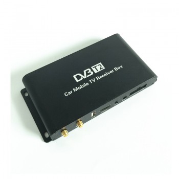 180-200km/h Car Mobile DVB-T2 4 Antennas 4 Mobility Chips DVB T2 Car Digital Car TV Tuner HD 1080P Receiver BOX for Car DVD