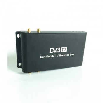 180-200km/h Car Mobile DVB-T2 4 Antennas 4 Mobility Chips DVB T2 Car Digital Car TV Tuner HD 1080P Receiver BOX for Car DVD