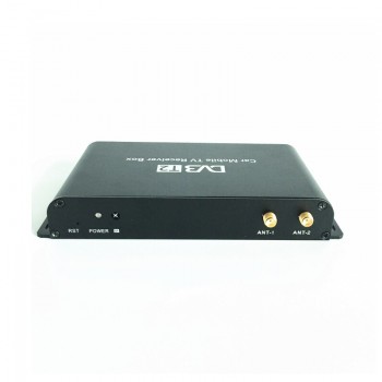 180-200km/h Car Mobile DVB-T2 4 Antennas 4 Mobility Chips DVB T2 Car Digital Car TV Tuner HD 1080P Receiver BOX for Car DVD