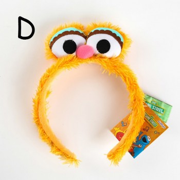 Cartoon Children Kids Party Sesame Street Hairband Hair Hoop Hat For Girl Boy Birthday Halloween Cosplay Party