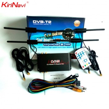 Kirinavi For Germany Car HD Digital TV Box Car Digital TV Antenna Dual Antenna Car HD Digital TV Turner Receiver