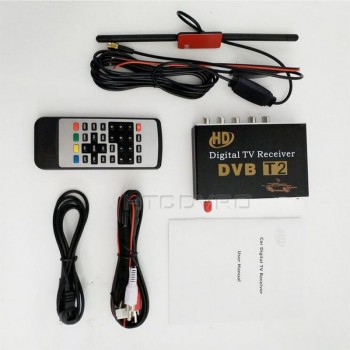 YMODVHT HD DVB-T2 Digital TV Receiver Box for Russia Colombia etc. Car Accessories