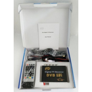 YMODVHT HD DVB-T2 Digital TV Receiver Box for Russia Colombia etc. Car Accessories