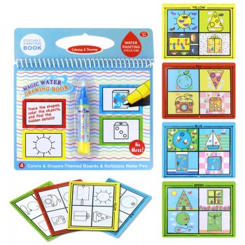 COOLPLAY Magic Water Drawing Book Coloring Book Doodle amp; Magic Pen Painting Drawing Board For Kids Toys Birthday Gift )