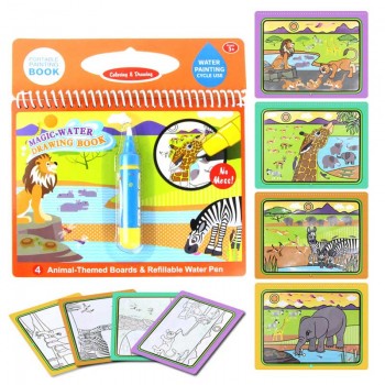 COOLPLAY Magic Water Drawing Book Coloring Book Doodle amp; Magic Pen Painting Drawing Board For Kids Toys Birthday Gift )