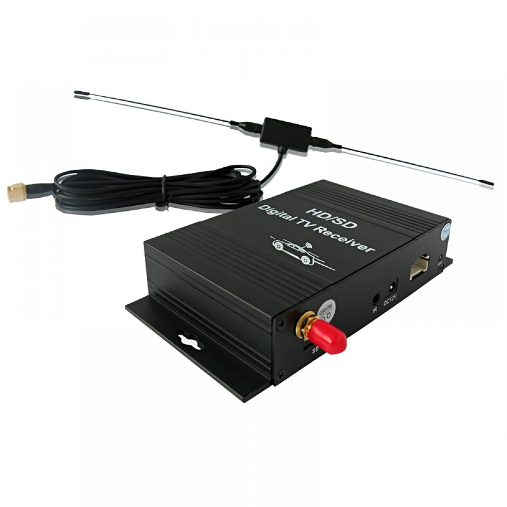 External Digital TV Receiver ISDB-T BOX 1 Seg 4 Channel For Brazil Peru Argentina South American