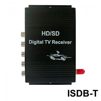 External Digital TV Receiver ISDB-T BOX 1 Seg 4 Channel For Brazil Peru Argentina South American