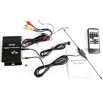 External Digital TV Receiver ISDB-T BOX 1 Seg 4 Channel For Brazil Peru Argentina South American