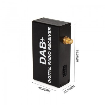 External DAB Add DAB + Digital Radio Box Receiver with Touch Control for our store android car dvd For Europe only