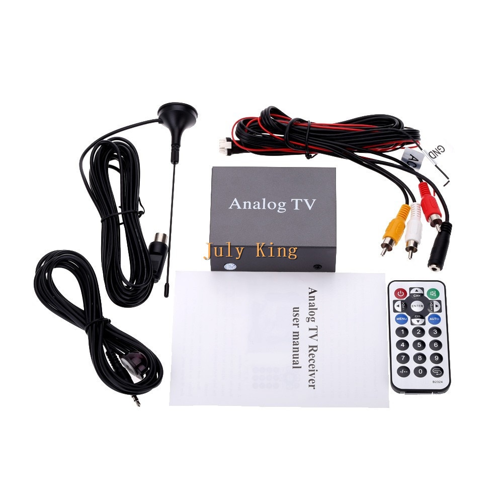 Car mobile Analog tv receiver TV BOX 9224 HOT Style, Car mobile Analog tv receiver,  auto Analong Set top box, free shipping