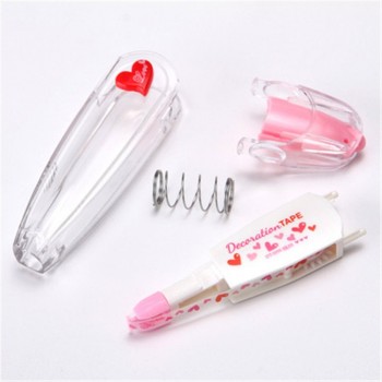 Baby Drawing Toys Child Creative Correction Tape Sticker Pen Cute Cartoon Book Decorative Kid Novelty Floral Adesivos Label Tape
