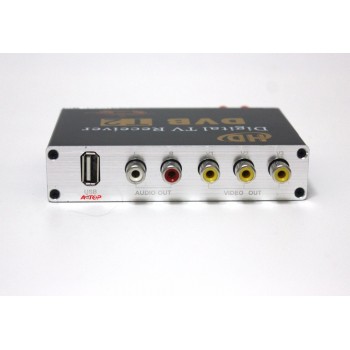 Hiriot Mobile Car DVB-T2 Digital TV Box TV Receiver Double Tuner H.264 Multi-Languages For Car DVD Android Player 1080p mpeg4/2