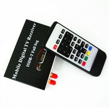 Car ISDB-T Dual tuner Full SEG Digital TV Tuner Receiver Box For Brazil Chile Peru Argentina South America Philippines