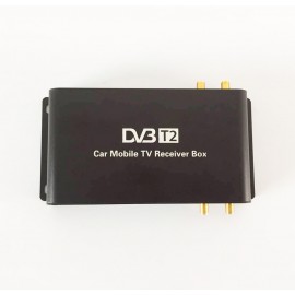 Krando Digital Car TV Tuner HD 1080P DVB-T2 with 4 antenna H.265 Car TV Receiver for Germany car