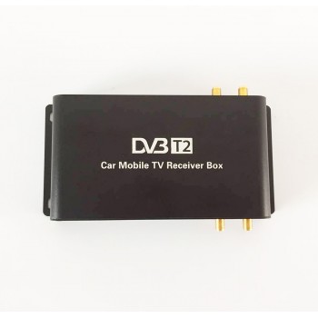 Krando Digital Car TV Tuner HD 1080P DVB-T2 with 4 antenna H.265 Car TV Receiver for Germany car