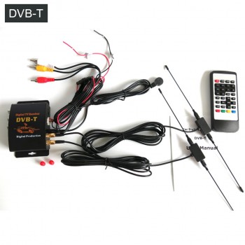 Kirinavi Car Digital TV Antenna Dual Antenna Car HD Digital TV Turner Receiver Auto TV Box DVB-T DVB-T2 ATSC ISDB-T DVB-TMPEG-4