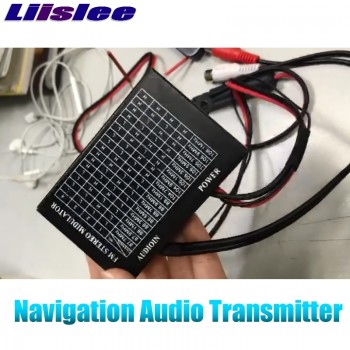 LiisLee Car Navigation Audio Transmitter Radio Car Box for Android Car Stereo Android 8.1 version