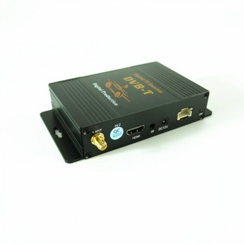 140-190km/h Car Mobility MPEG-4 DVB-T Digital TV Tuner Receiver Box MPEG2 MPEG4 AVC/H.264 with USB HDMI Slot for Car DVD Player